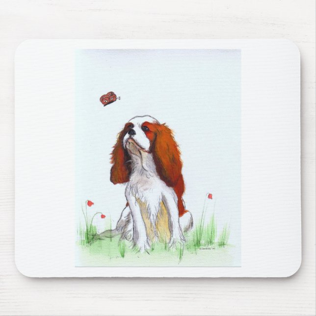 Tapis De Souris Cavalier King Charles Spaniel CKC (Devant)