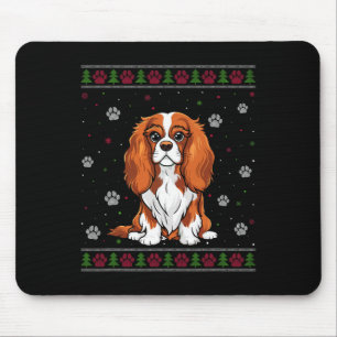 Tapis De Souris Cavalier King Charles Spaniel Sweat de Noël Do