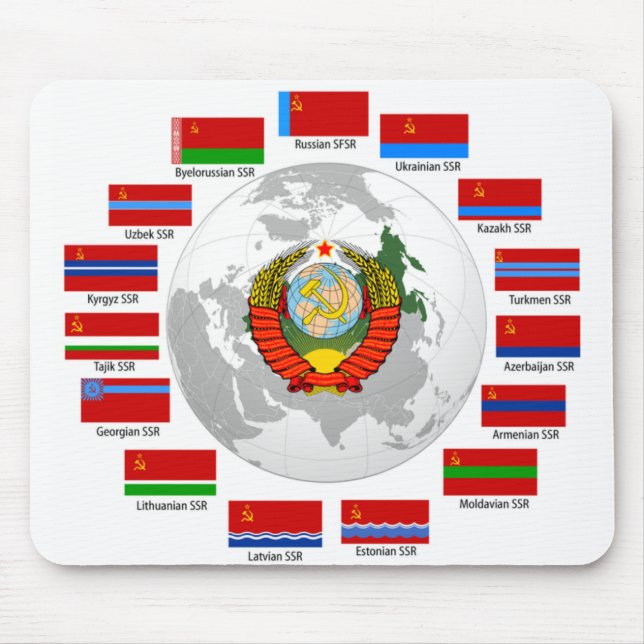 TAPIS DE SOURIS CCCP URSS MOUSEPAD (Devant)