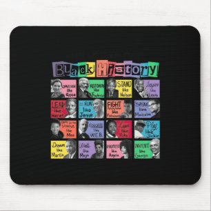 Tapis De Souris Ce que nous apprenons de Black History Sticker