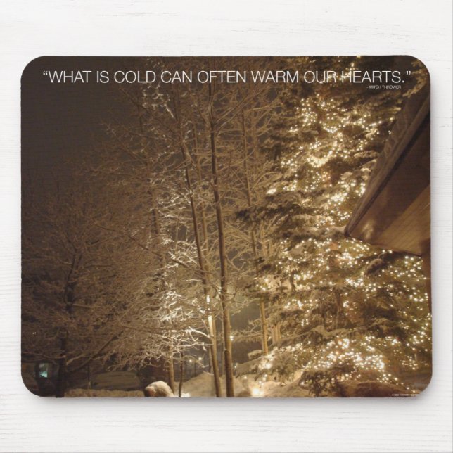 Tapis De Souris ce qui est froid (Devant)