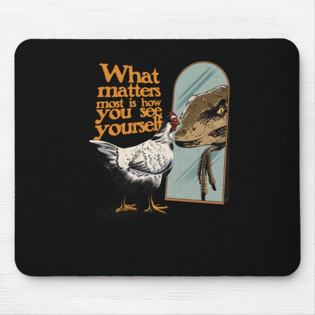 Tapis De Souris Ce Qui Est Le Plus, C'Est Comment Vous Voyez Stick (Devant)