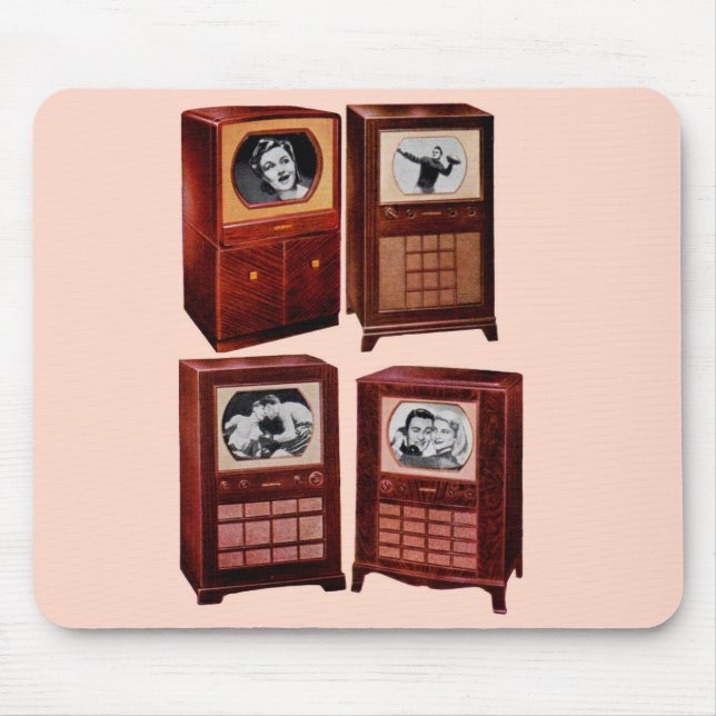 Tapis De Souris Ce qui se passe à la télévision (Devant)