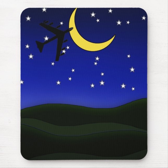 Tapis De Souris ce vol ce soir mousepad (Devant)