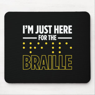 Tapis De Souris Cécité Pour Les Aveugles Personne Aveugles Braille