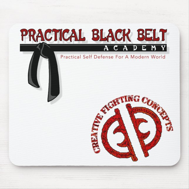 Tapis De Souris Ceinture noire pratique/closepad CFC (Devant)
