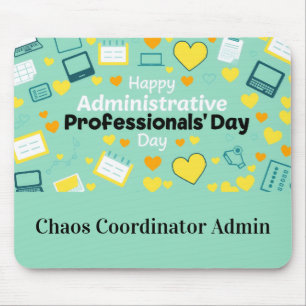 Tapis De Souris Célébration de la Journée de l'Administrateur avec