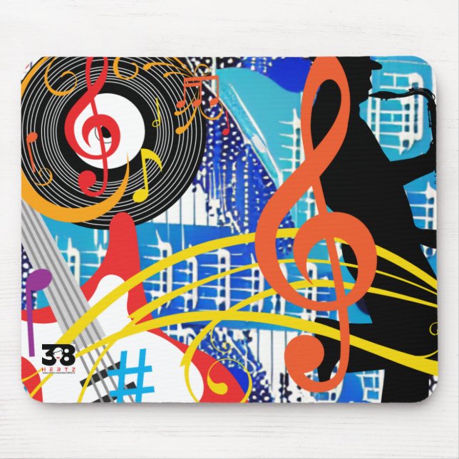 Tapis De Souris Célébration de la musique (Devant)
