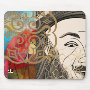 Tapis De Souris Célébration du carnet de souris Rumi