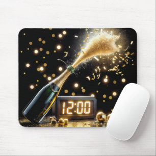 Tapis De Souris Célébration du Champagne du Nouvel An