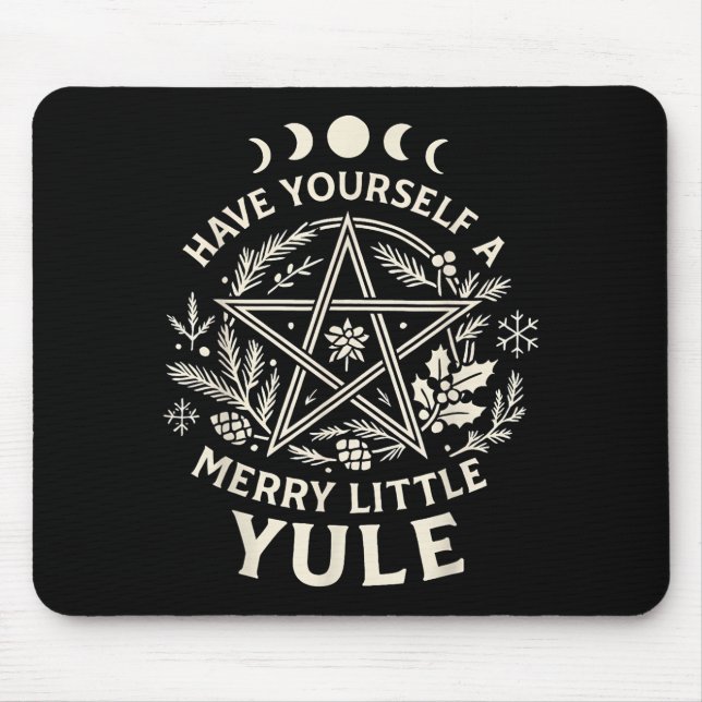 Tapis De Souris Celestial Have Yourself A Merry Little Solstice Yu (Devant)