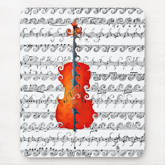 Tapis De Souris Cello & I Rock !_ (Devant)