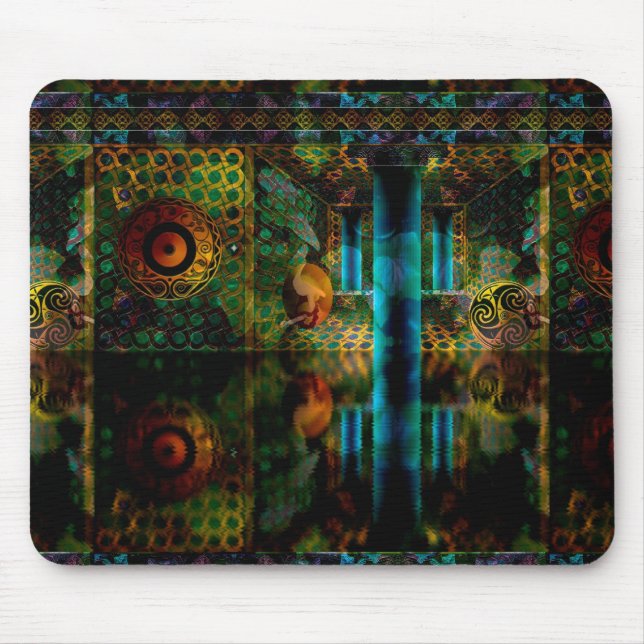 Tapis de souris celtique d'art d'imaginaire (Devant)