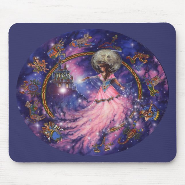 Tapis de souris celtique de zodiaque (Devant)