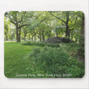 Tapis De Souris Central Park Nature New York City Trees Mousepad