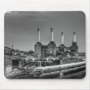 Tapis De Souris Centrale de Battersea de passage de trains,