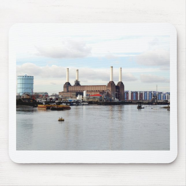 Tapis De Souris Centrale de Battersea, Londres, R-U (Devant)