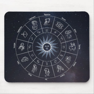 Tapis De Souris cercle astrologique