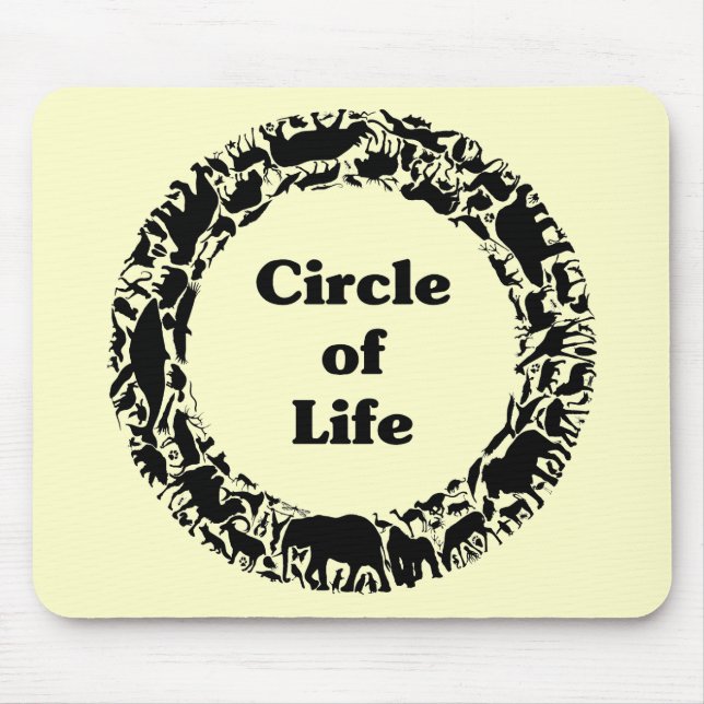 Tapis De Souris Cercle de vie (Devant)