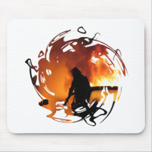 Tapis De Souris Cercle des flammes