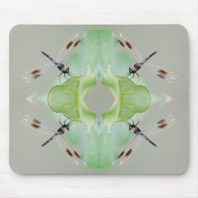 Tapis De Souris Cercle des libellules (Devant)