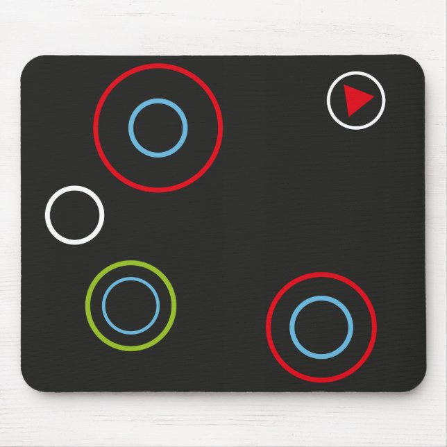 Tapis de souris Cercles (Devant)