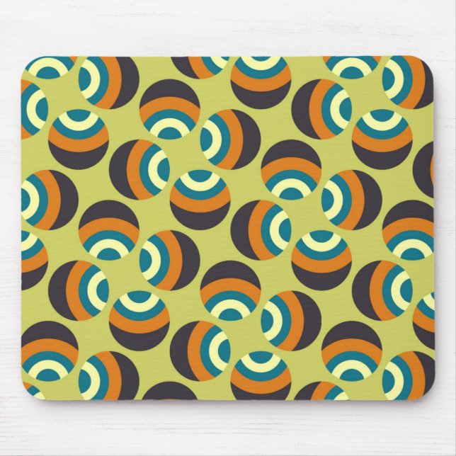 Tapis De Souris Cercles 6 d'Eames (Devant)