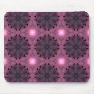 Tapis De Souris Cercles de chauve-souris Kaléidoscope d'Halloween