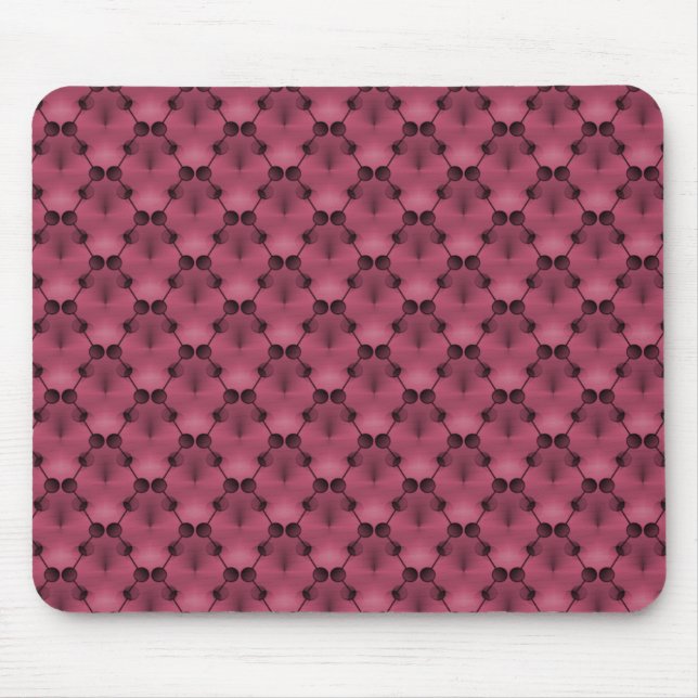 Tapis De Souris Cercles de funk roses profond Mousepad (Devant)
