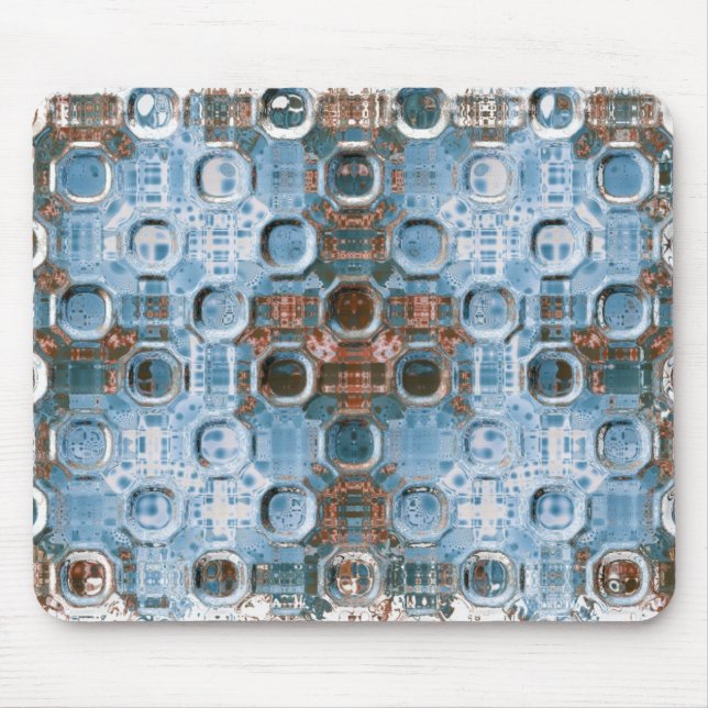 Tapis De Souris Cercles de verre mousepad (Devant)