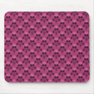 Tapis De Souris Cercles funk rétro de Bourgogne Mousepad