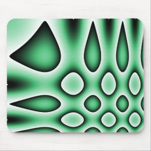 Tapis de souris Cercles Gouttes Abstraits Psychedé