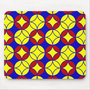 Tapis De Souris Cercles primaires MOUSEPAD 10 ORDINATEURS