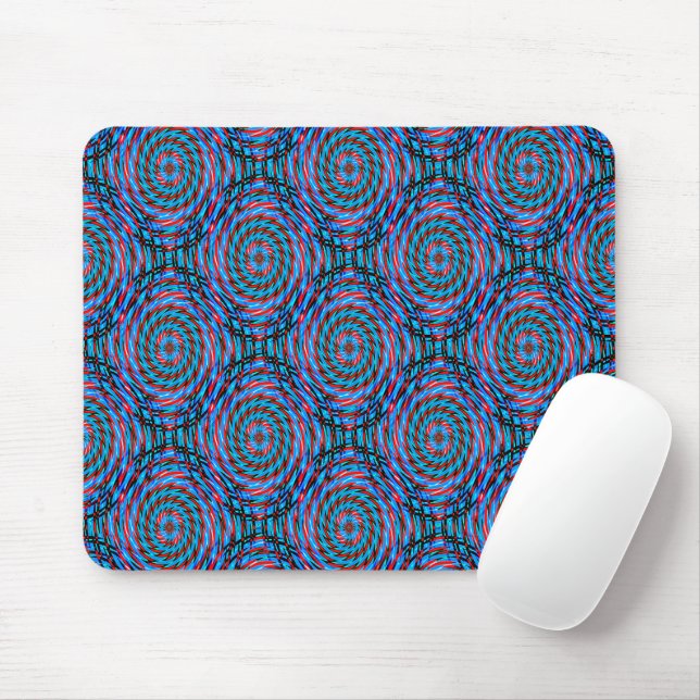 Tapis De Souris Cercles sauvages.... (Avec souris)