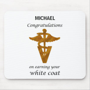Tapis De Souris Cérémonie de la couverture blanche vétérinaire de