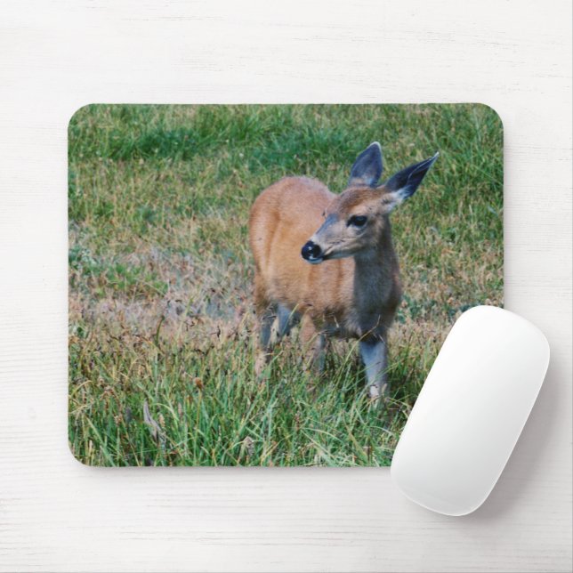 Tapis De Souris Cerf - (Avec souris)