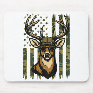 Tapis De Souris Cerf à queue blanche jeunesse garçon chasse camouf