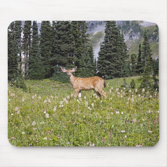 Tapis De Souris Cerf dans Paradise Park (Devant)