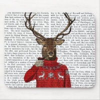 Cerf dans Ski Sweater 2