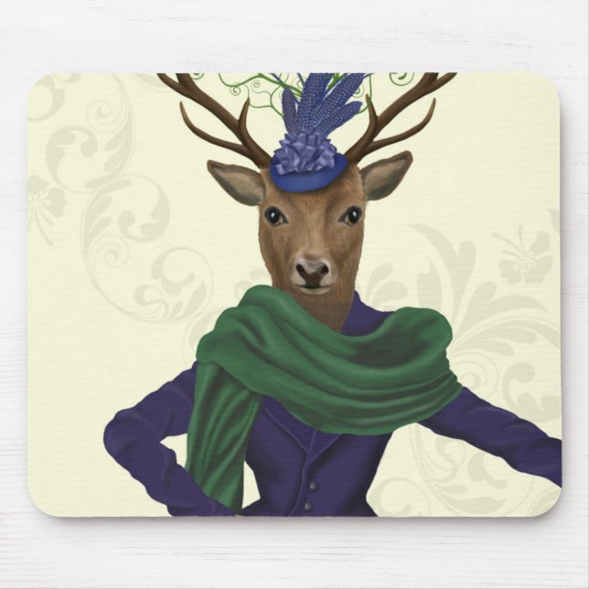 Tapis De Souris Cerf et Fascinateur 2 (Devant)