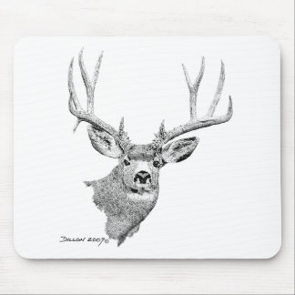 Tapis De Souris Cerfs communs de mule