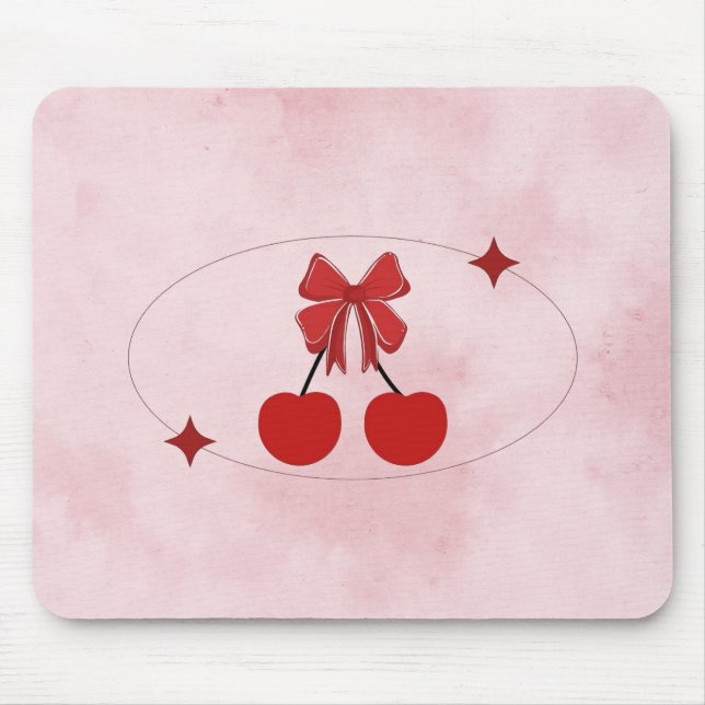 Tapis De Souris Cerise (Devant)
