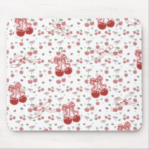 Tapis de souris Cerise à Nœud – Accessoire de Bure
