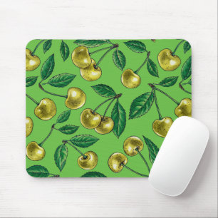 Tapis De Souris Cerises jaunes