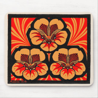 Tapis De Souris Cerisier des Indes orientales, Art nouveau,
