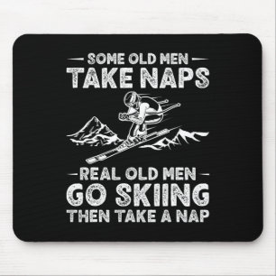 Tapis De Souris Certains vieillards font la sieste - Grand-père sk