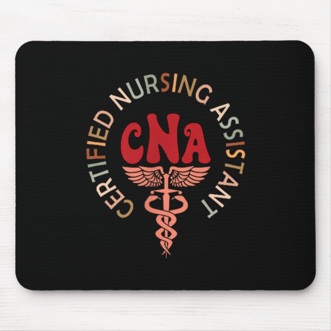 Tapis De Souris Certified Nurse Istant Certified Nursing Istant Cn (Devant)