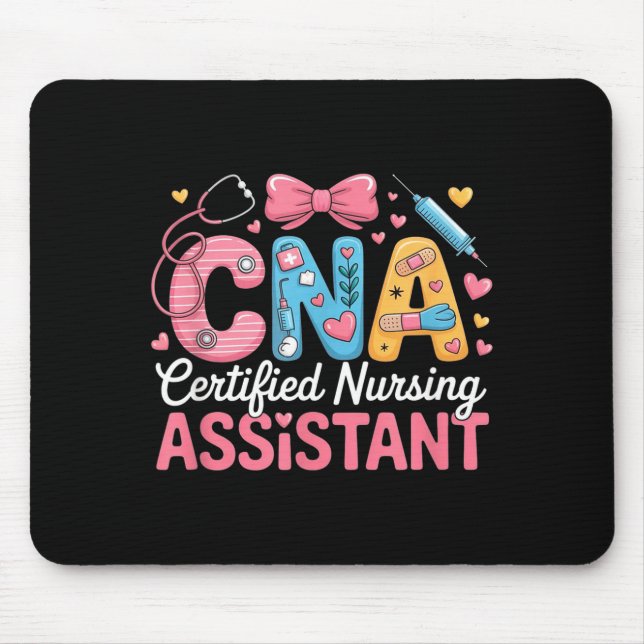 Tapis De Souris Certified Nursing Istant Nurse Aide Nurse Istant C (Devant)