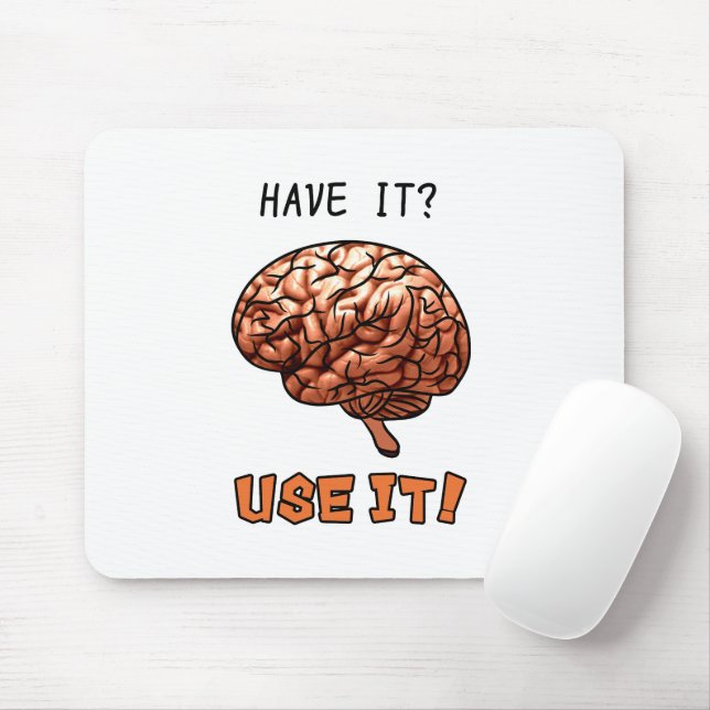 Tapis De Souris Cerveau (Avec souris)