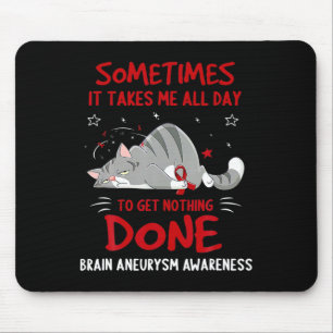 Tapis De Souris Cerveau Aneurysme SENSIBILISATION Mélange Eléphant